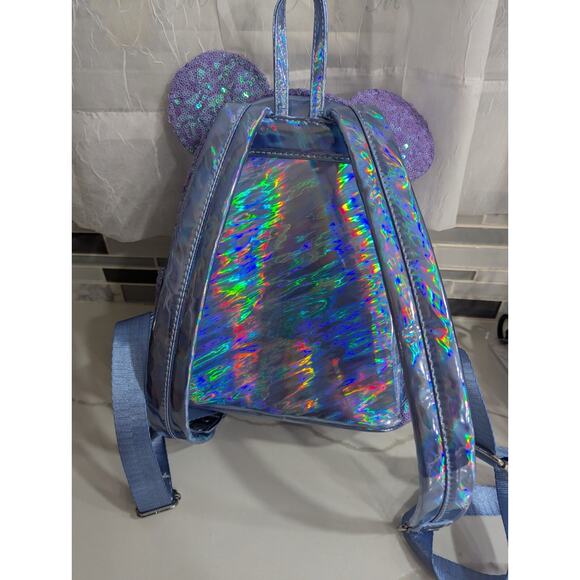 Loungefly Disney Exclusive Mini Backpack Sequin Celebration Excellent Condition - Picture 14 of 16